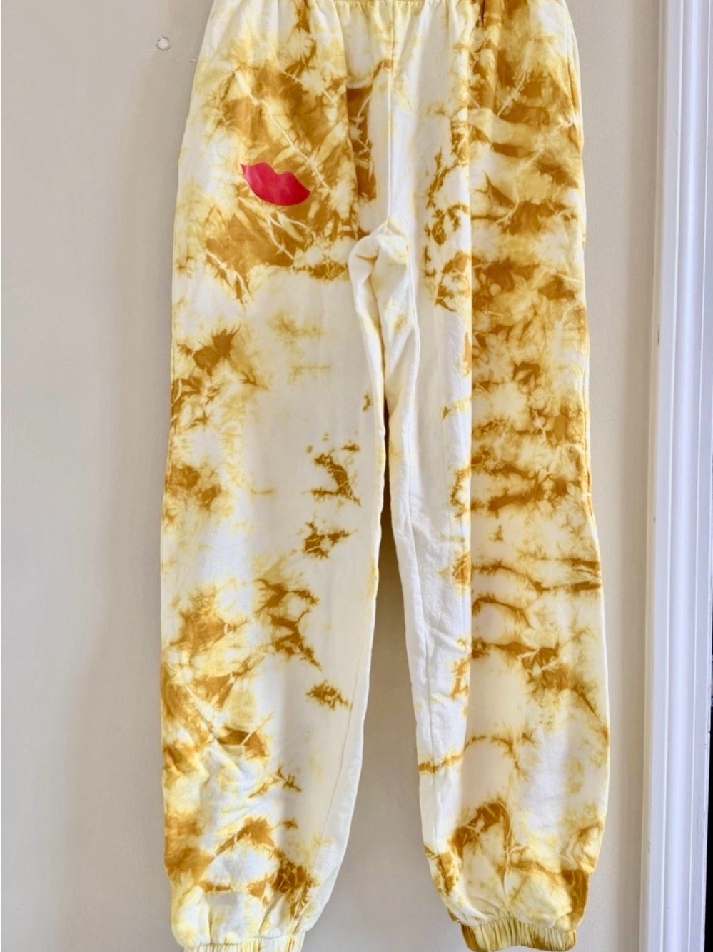 Clare V jogger Sweatpants - Marigold Cloud Tie-Dye / XS Original Price: $165 NWT